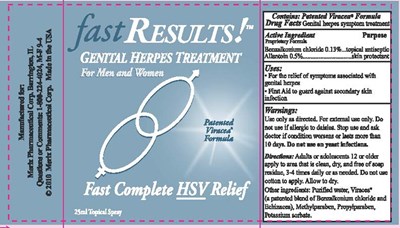 Fast Results Label (Fast Results Label)